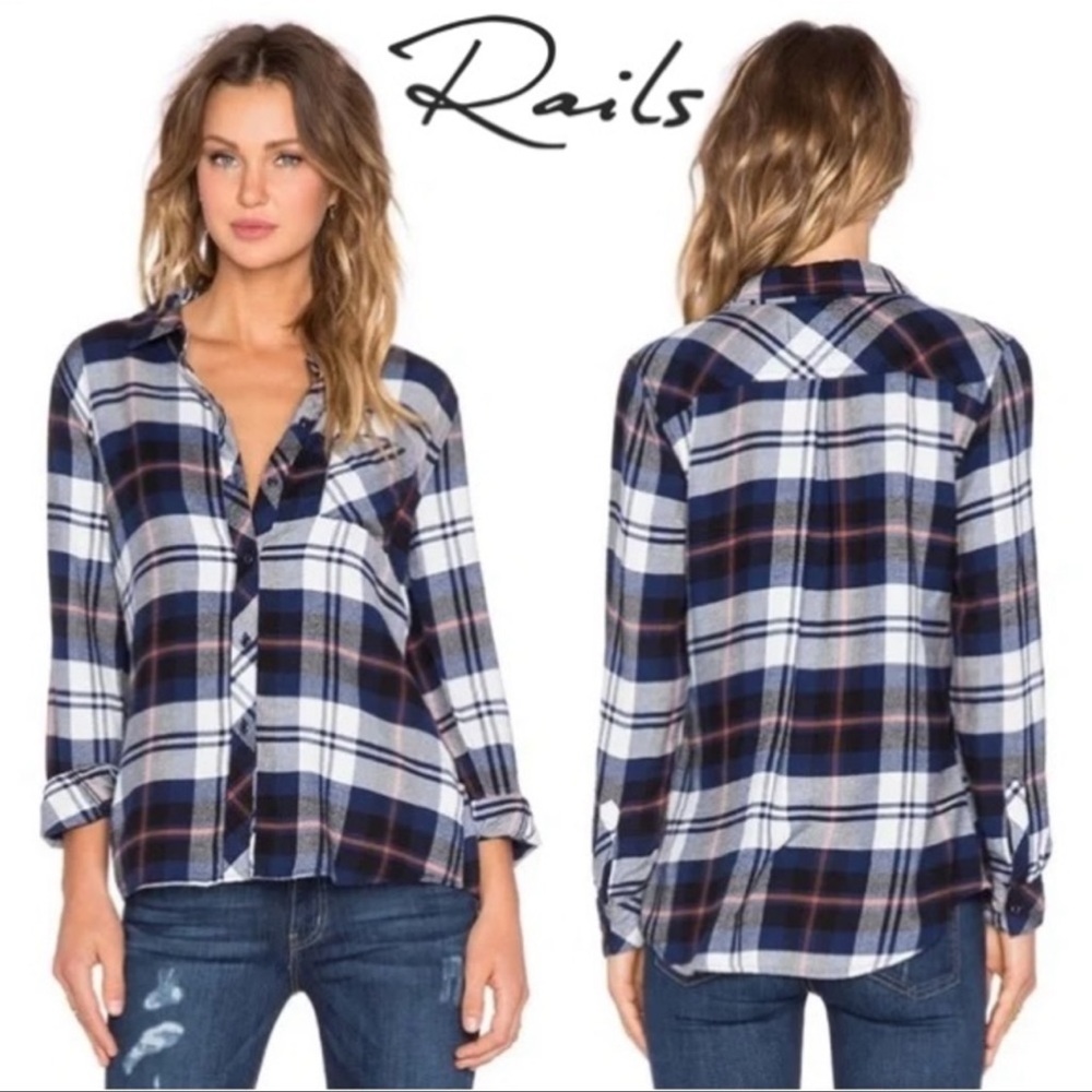 Rails hunter plaid flannel